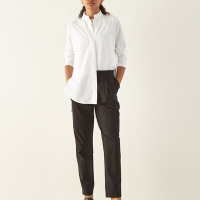 Women ADAY Pants | Turn It Up Pants Pinstripe