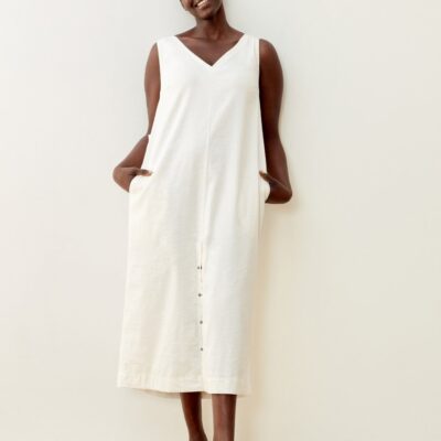 Women ADAY Dresses & Jumpsuits | Free Float Linen Dress Coconut