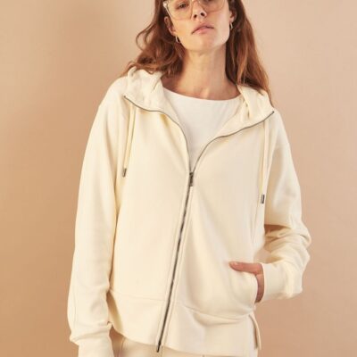 Women ADAY Jackets & Outerwear | Going Somewhere Hoodie Oat