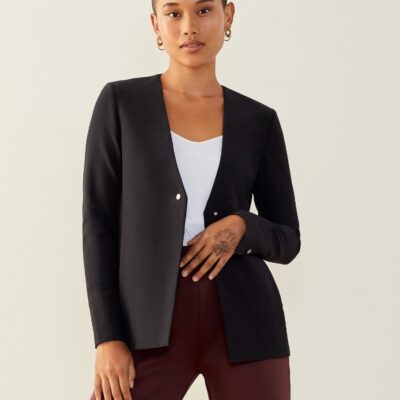 Women ADAY Jackets & Outerwear | Strategy Blazer Black