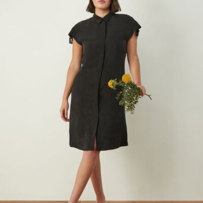 Women ADAY Dresses & Jumpsuits | Something Special Shirt Dress Black