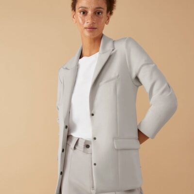 Women ADAY Tops & Blouses | Soft Power Blazer Oyster