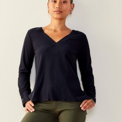 Women ADAY Tops & Blouses | Something Tailored Shirt Midnight