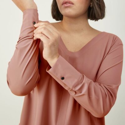 Women ADAY Tops & Blouses | Something Tailored Shirt Rose