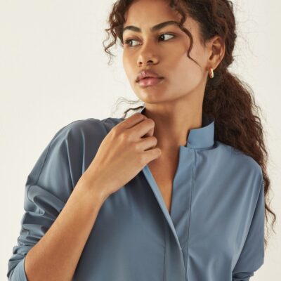 Women ADAY Tops & Blouses | Something Borrowed Shirt Lake